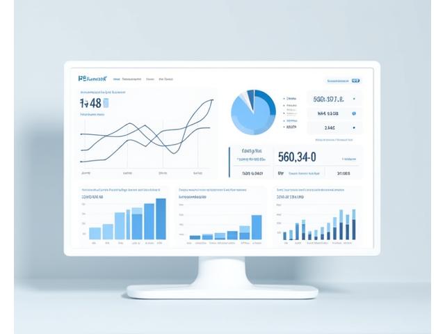 Screenshot of a modern analytics dashboard displaying charts and graphs related to sales trends, customer payment preferences, and transaction volume.